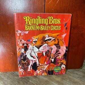 Ringling Bros. Circus Journal - Red Cover